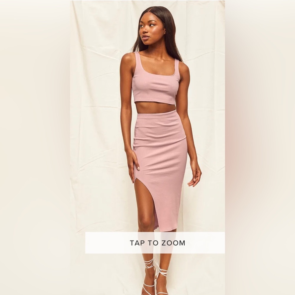 Two piece Lulu’s pink set. New with tags